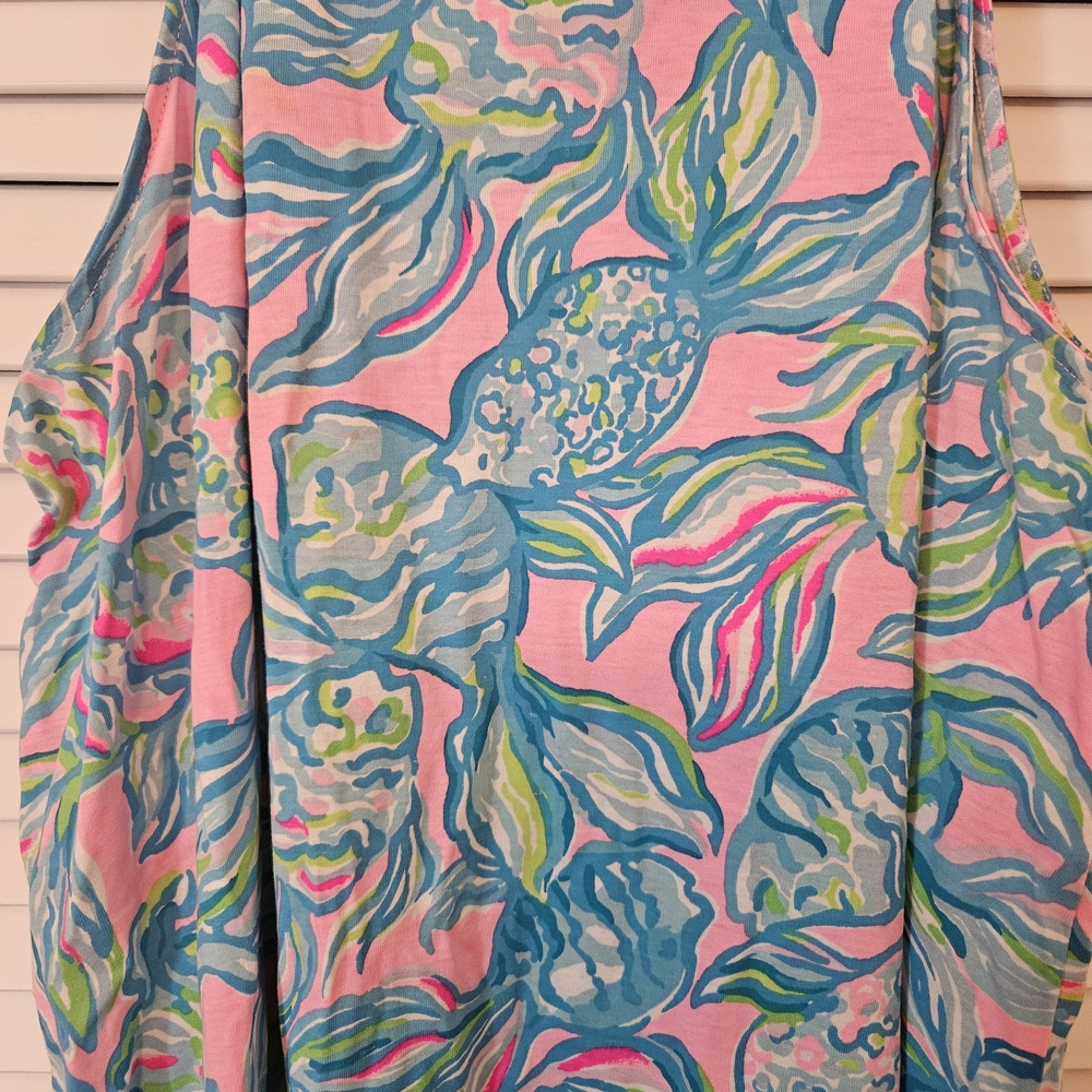 Lilly Pulitzer Colorful Print Midi Dress - Picture 2 of 4